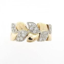 Nhẫn kim cương K18YG/K18WG 0.25CT - Hàng hiệu Authentic 852372