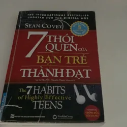 Sách 7 thói quen thành đạt của bạn trẻ 