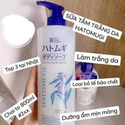 Sữa tắm ý nhĩ ,mịn trắng sáng tự nhiên với thành phần hữu cơ lành tính.Viên uống tảo biển 145843