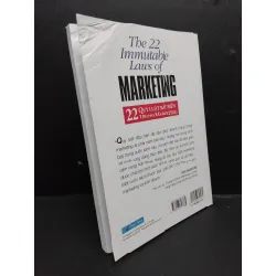 [Phiên Chợ Sách Cũ] 22 Quy Luật Bất Biến Trong Marketing Al Ries - Jack Trout 2021 2303 419586