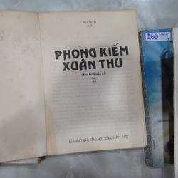 Phong Kiếm Xuân Thu – Trọn bộ 2 tập.
Dịch giả: Tô Chẩn
 260239