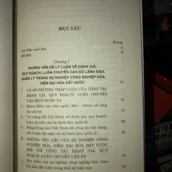 Đánh giá, quy hoạch, luân chuyển cán bộ lãnh đạo, quản lý thời kỳ công nghiệp hóa… 782096