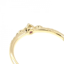 Nhẫn kim cương K18YG 0.132CT 669970