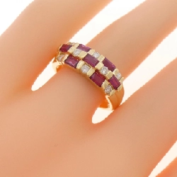 Nhẫn Ruby K18YG 0.91CT - Hàng hiệu Chính hãng 850871