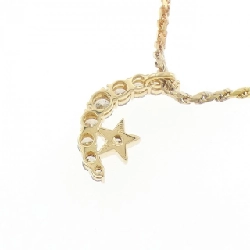 K18YG/750YG Mặt Trăng × Ngôi Sao Dây Chuyền Kim Cương 1.00CT - Hàng hiệu Chính hãng 856586