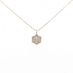 Dây chuyền kim cương K18PG 0.31CT - Hàng hiệu Chính hãng