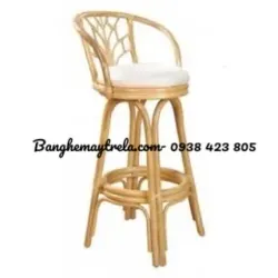 Ghế bar cao mây tự nhiên 756635