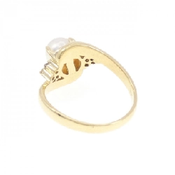 Nhẫn ngọc trai Akoya K18YG 6.3mm - Hàng hiệu Authentic 848787