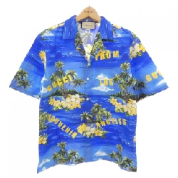 Gucci GUCCI 694124 ZAJSR Áo sơ mi ngắn tay - Hàng hiệu Chính hãng