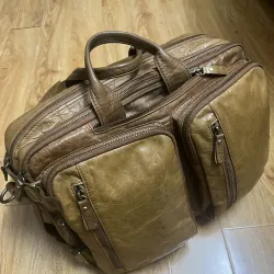 Balo nam 29x40x12 da thật 2hand