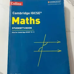 Cambridge IGCSE Maths Student's Book - Chris Pearce - Giáo trình Toán học 1020933