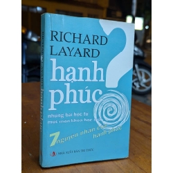 HẠNH PHÚC - RICHARD LAYARD