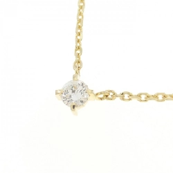 K18YG Solitaire Dây chuyền kim cương 0.248CT - Hàng hiệu Chính hãng 862936