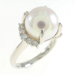 Nhẫn ngọc trai Akoya PT900 9.6mm