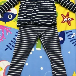 Combo 2 bộ nỉ cho bé từ 1 đến 2 tuổi pass rẻ 697704