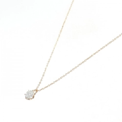 Dây chuyền kim cương K18PG 0.404CT H VS2 Tốt - Hàng hiệu Chính hãng 876064