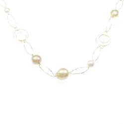 K18YG Ngọc trai trắng - Hàng hiệu Chính hãng