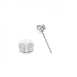 K18WG Bông tai kim cương 0.10CT một bên - Hàng hiệu Chính hãng 865571