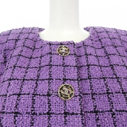 【Mã giảm giá】Áo khoác không cổ CHANEL 642560