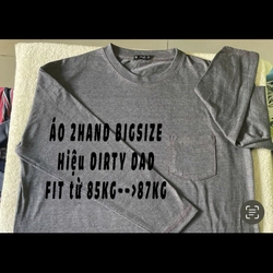 Áo Dirty Dad L -85-87Kg form rộng 97% 464481