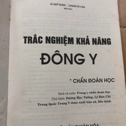 Sách Trắc nghiệm khả năng Đông Y chẩn đoán học - Dương Mục Tường, Lý Bân Chi chủ biên 306879