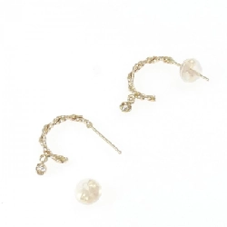 K10YG Bông tai kim cương 0.06CT - Hàng hiệu Chính hãng 873572