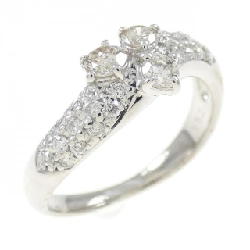 Nhẫn kim cương K18WG 0.52CT