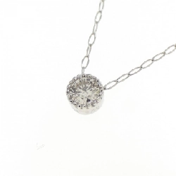 Dây chuyền kim cương Solitaire PT900/PT850 0.08CT - Hàng hiệu Chính hãng 861716