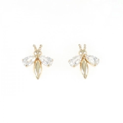 K10YG Bông tai hình vuông - Hàng hiệu Chính hãng