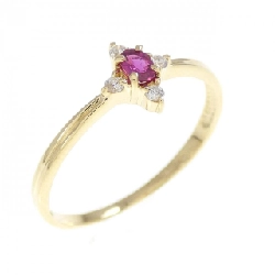 Nhẫn Ruby K18YG - Hàng hiệu Chính hãng