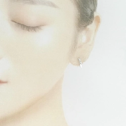 K14WG Bông tai hình trái tim - Hàng hiệu Chính hãng 870474