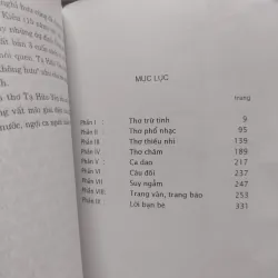 Sách: Tuyển tập Thơ Tạ Hữu Yên (A2) 573632