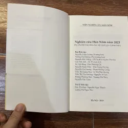 Nghiên cứu Hán Nôm năm 2023 971586