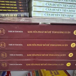 BỘ SÁCH KHUYẾN PHÁT BỒ ĐỀ TÂM - THÍCH TÂM HOÀ 4 QUYỂN