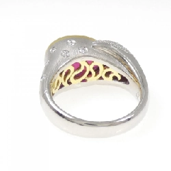 Nhẫn Tourmaline Rubelite K18YG/PT900 5.41CT - Hàng hiệu Chính hãng 854968