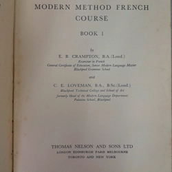 MODERN METHOD FRENCH COURSE 386144