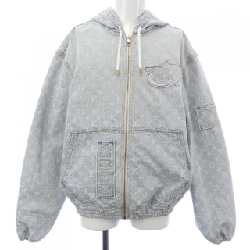 Áo khoác denim LOUIS VUITTON NBA Zip Through Hoodie HLA01WUZD - Hàng hiệu Chính hãng