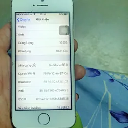 5s/16gb quốc tế,icloud sạch.( xin đọci hết bài) 734920