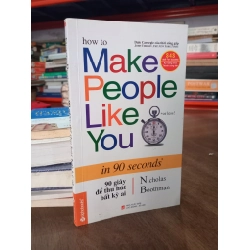 How to make people like you in 90 seconds - Nicholas Boothman