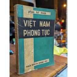 VIỆT NAM PHONG TỤC - PHAN KẾ BÍNH