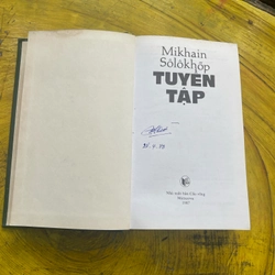 TUYỂN TẬP MIKHAIN SÔLOKHOP 539548