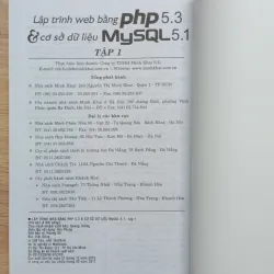 [Lập Trình] Bộ sách Lập trình WEB bằng PHP 5.3 & MySQL 5.1 (1 & 2) 1019999