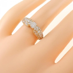 Nhẫn kim cương K18YG 0.33CT 672649