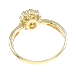 Nhẫn kim cương K18YG hoa 0.50CT 671048