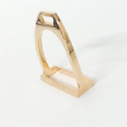 Hàng hiệu Authentic Hermès Étrier 603219S Nhẫn khăn 808201