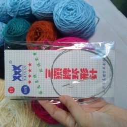 Pass 650gr len milk nhiều màu + tặng kèm 1 kim đan vòng 3.0mm 12151