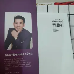 Tg. NGUYỄN ANH DŨNG. BIẾN MỌI THỨ THÀNH TIỀN. 2 tập Tb năm 2024 573603