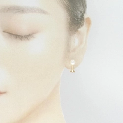 K18YG Bông tai ngọc trai Akoya 7mm - Hàng hiệu Authentic 874475