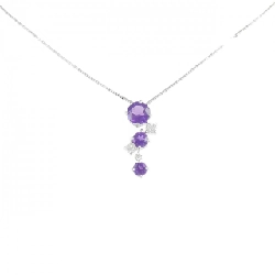 K14WG Mặt dây chuyền Amethyst - Hàng hiệu Chính hãng