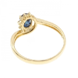 Nhẫn Sapphire K18YG 0.70CT - Hàng hiệu Chính hãng 856391